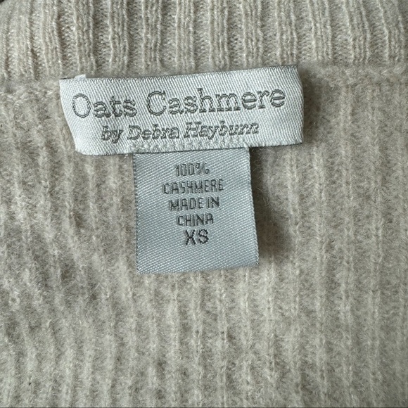 Oats Cashmere By Debra Heyburn Sweater SZ. XS - Picture 14 of 15